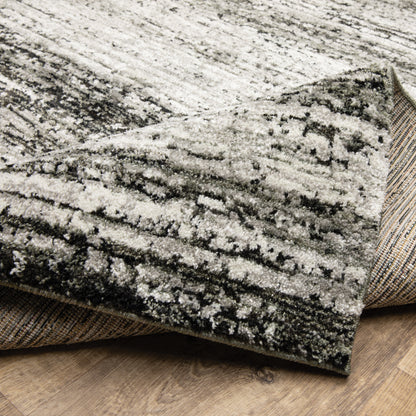 Oriental Weavers Atlas  Ash Charcoal Transitional