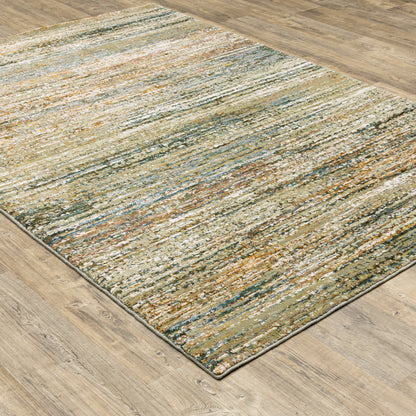 Oriental Weavers Atlas  Gold Green Transitional