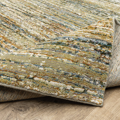 Oriental Weavers Atlas  Gold Green Transitional
