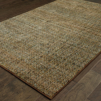 Oriental Weavers Atlas  Green Gold Transitional