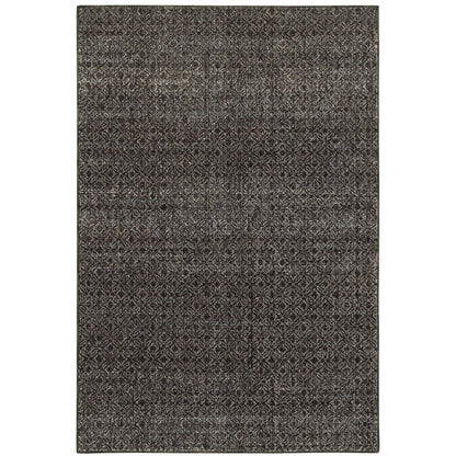 Oriental Weavers Atlas  Black Grey Transitional