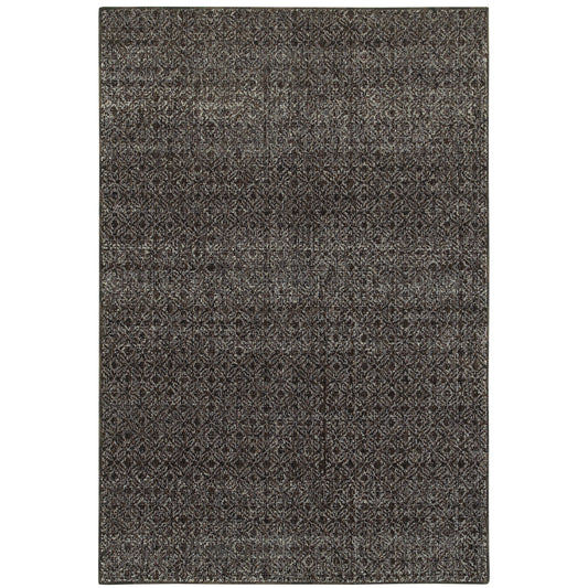 Oriental Weavers Atlas  Black Grey Transitional