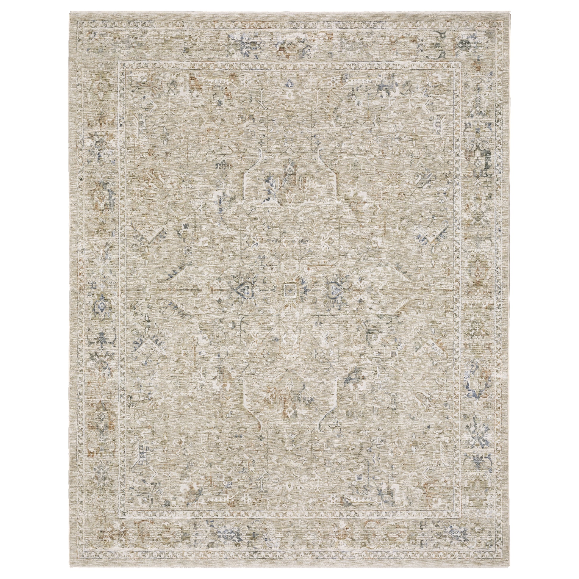 Oriental Weavers Avalon  Beige Blue Traditional