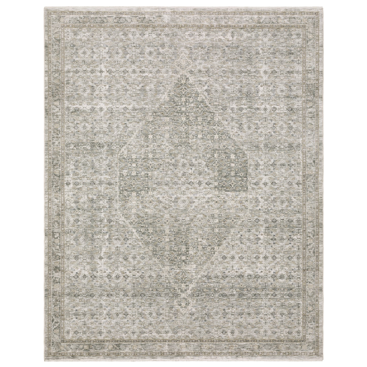 Oriental Weavers Avalon  Grey Beige Traditional