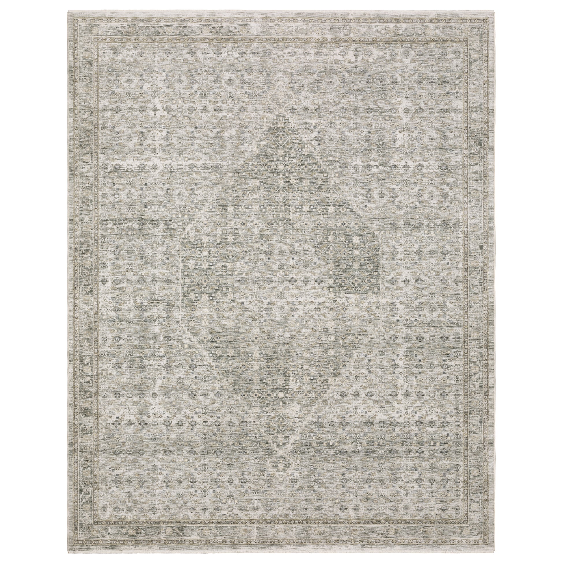 Oriental Weavers Avalon  Grey Beige Traditional