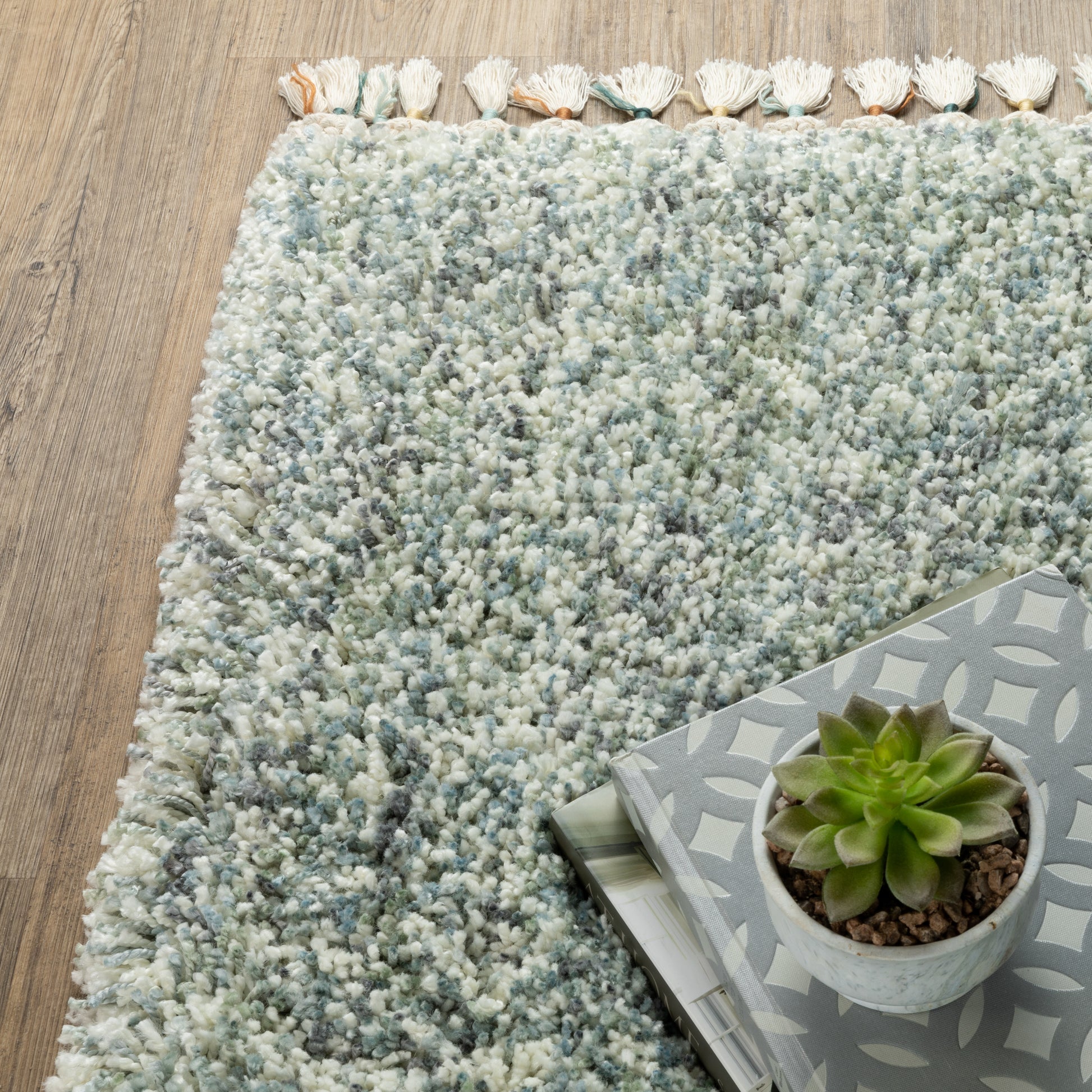 Oriental Weavers Axis  Blue Ivory Modern & Contemporary