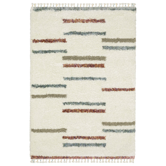 Oriental Weavers Axis  Ivory Multi-colored Transitional