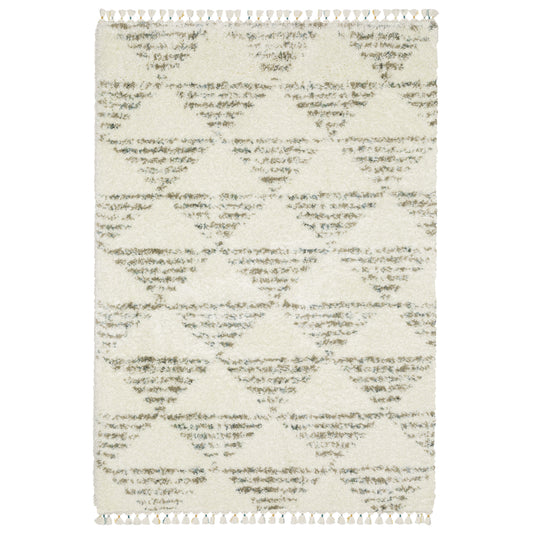 Oriental Weavers Axis  Ivory Multi-colored Transitional