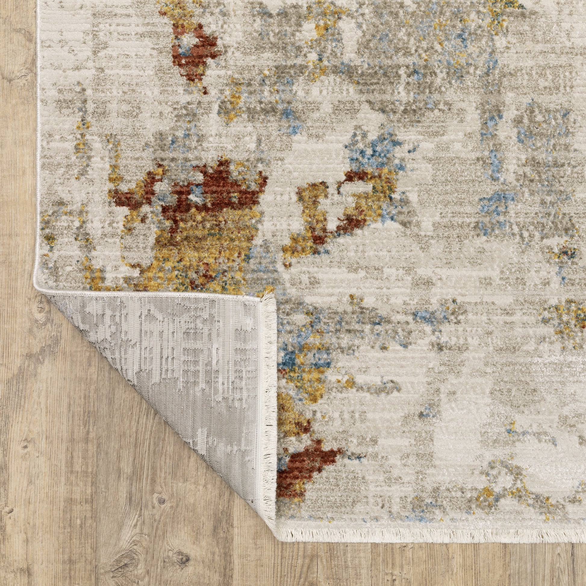 Oriental Weavers Bauer  Beige Multi Modern & Contemporary