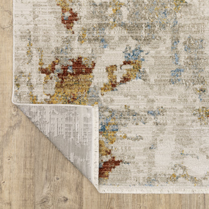 Oriental Weavers Bauer  Beige Multi Modern & Contemporary