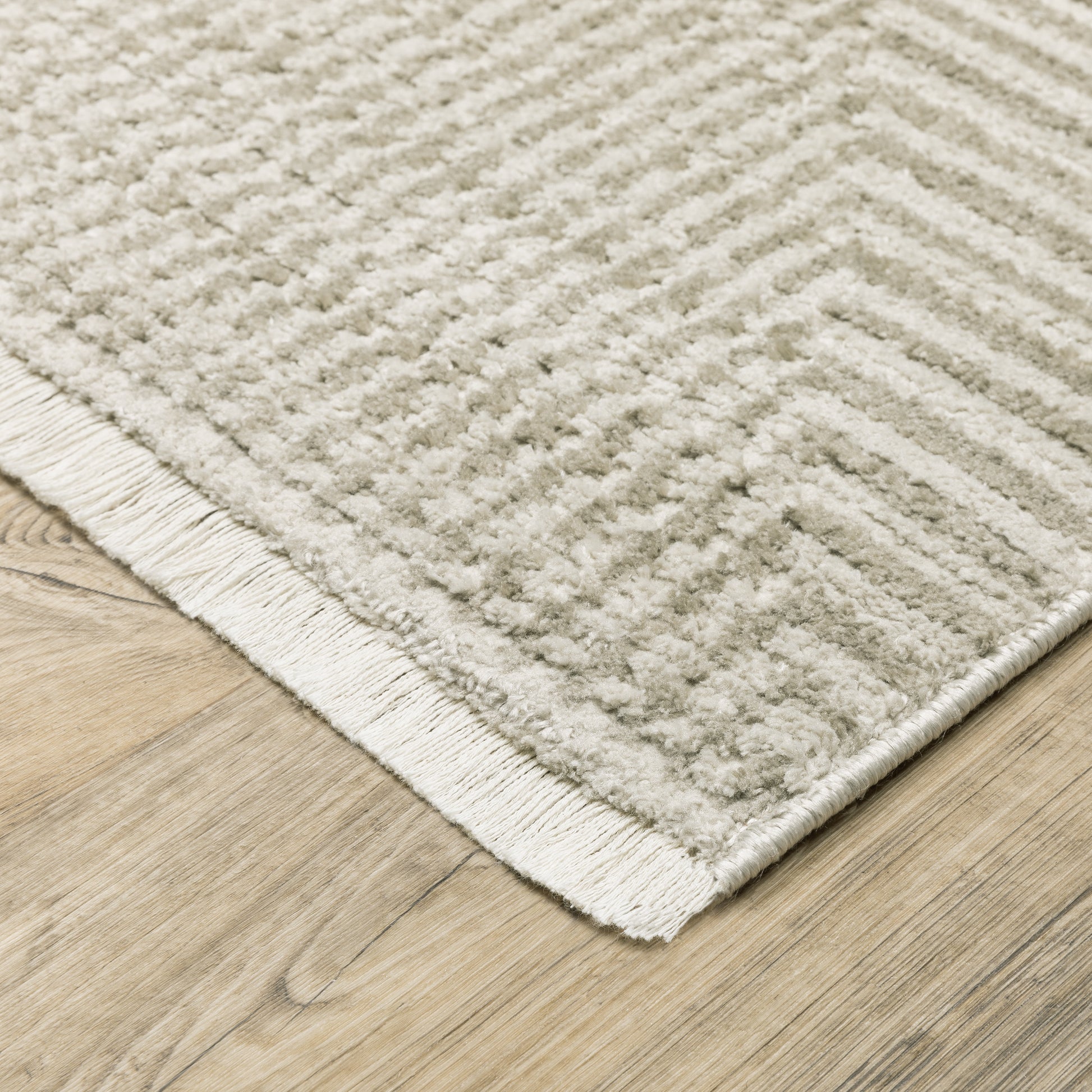 Oriental Weavers Bauer  Beige Ivory Modern & Contemporary