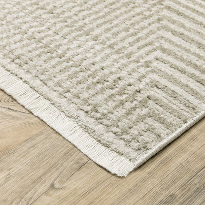 Oriental Weavers Bauer  Beige Ivory Modern & Contemporary