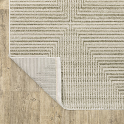 Oriental Weavers Bauer  Beige Ivory Modern & Contemporary