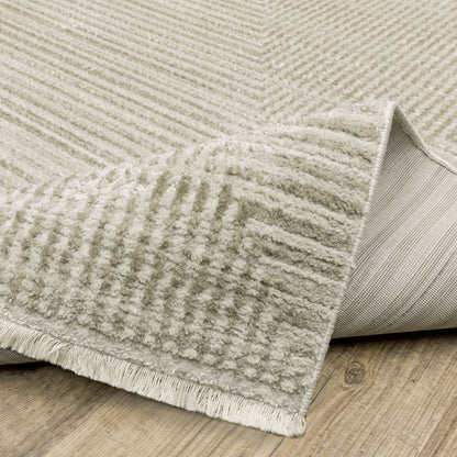 Oriental Weavers Bauer  Beige Ivory Modern & Contemporary