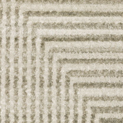 Oriental Weavers Bauer  Beige Ivory Modern & Contemporary