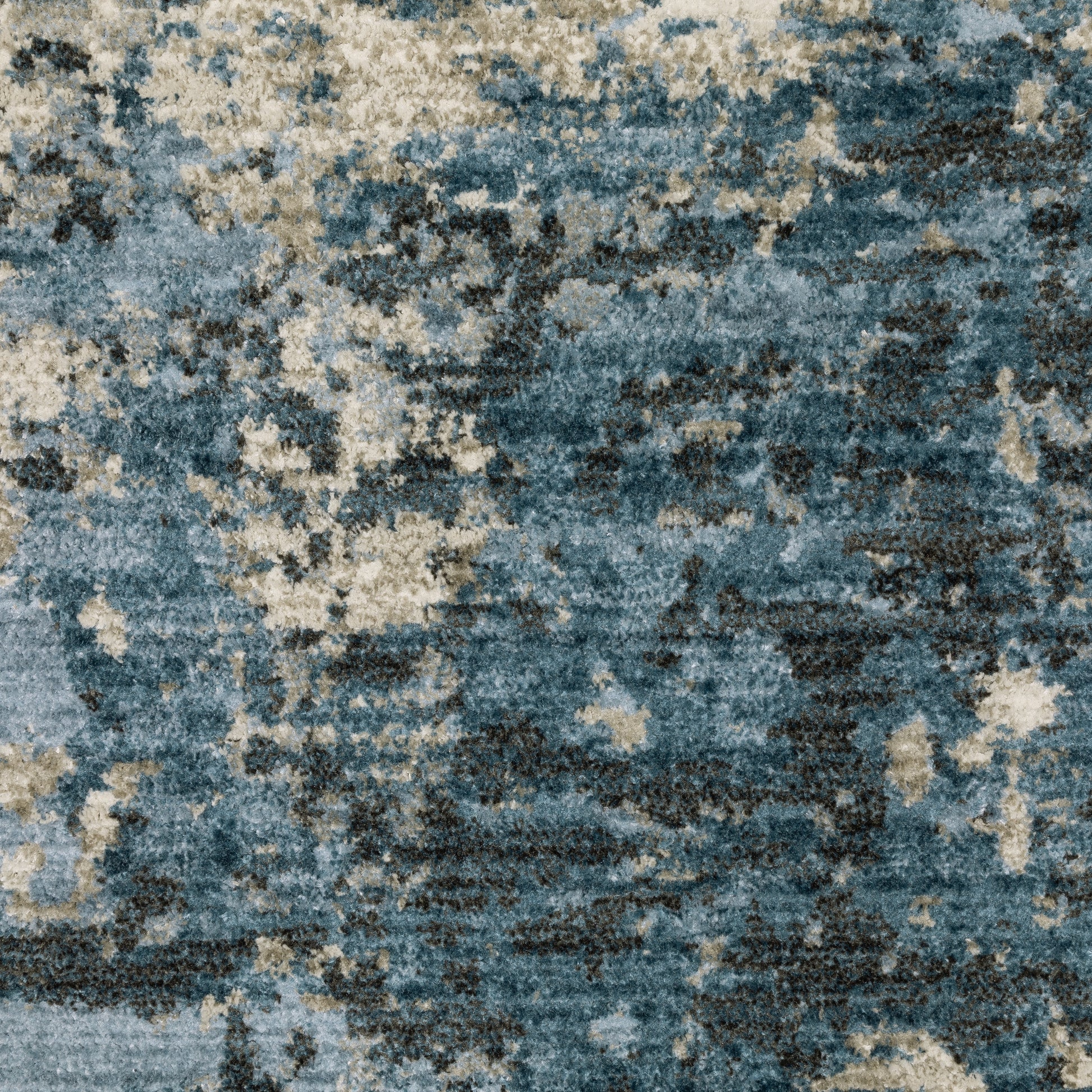 Oriental Weavers Bauer  Blue Beige Modern & Contemporary