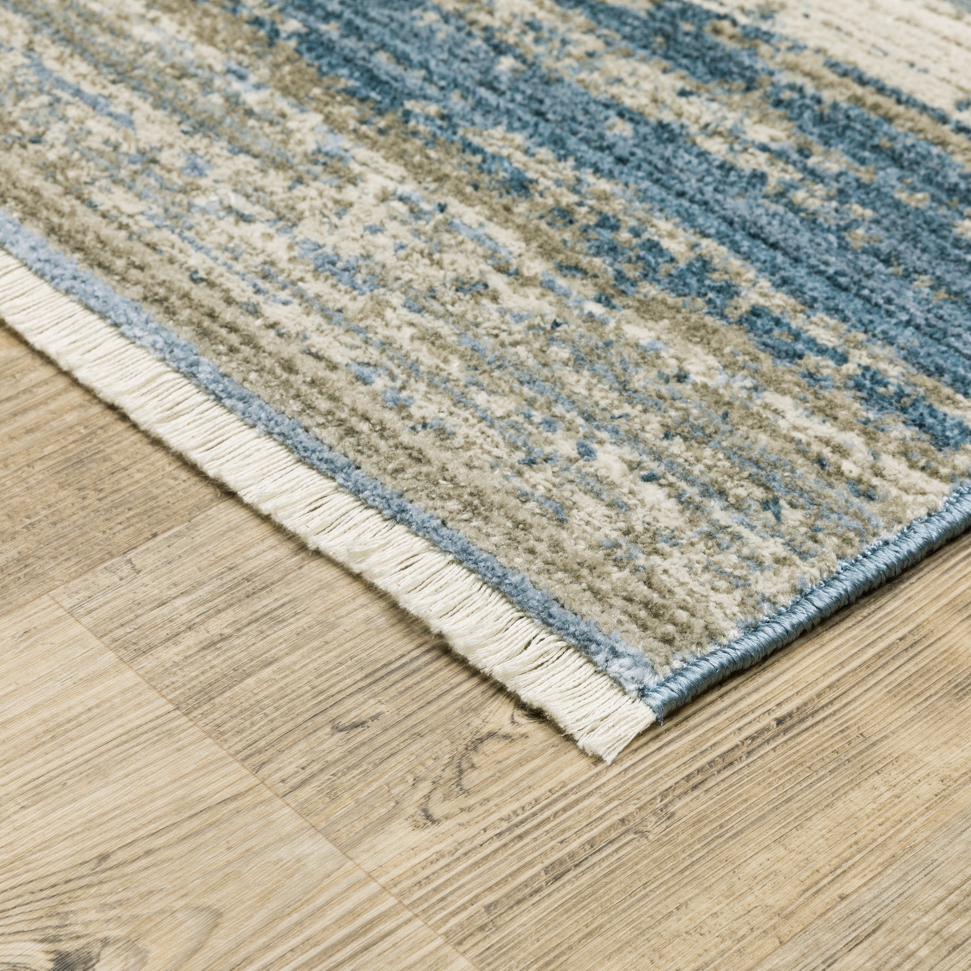 Oriental Weavers Bauer  Blue Beige Modern & Contemporary