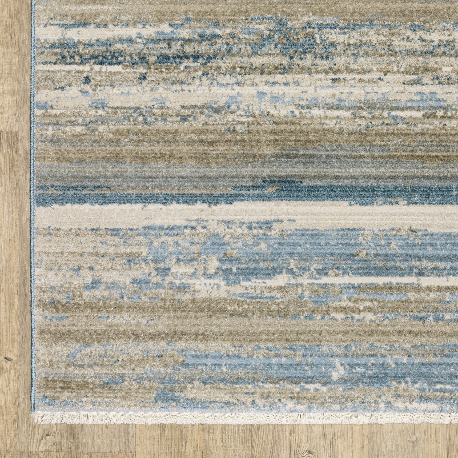Oriental Weavers Bauer  Blue Beige Modern & Contemporary