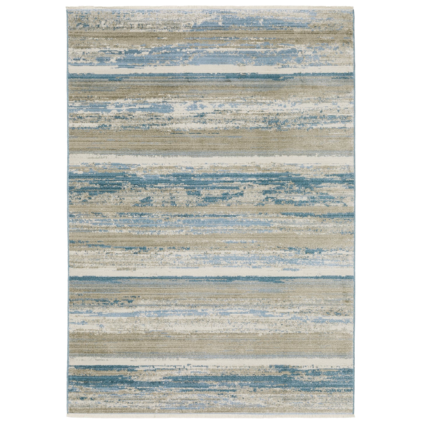 Oriental Weavers Bauer  Blue Beige Modern & Contemporary