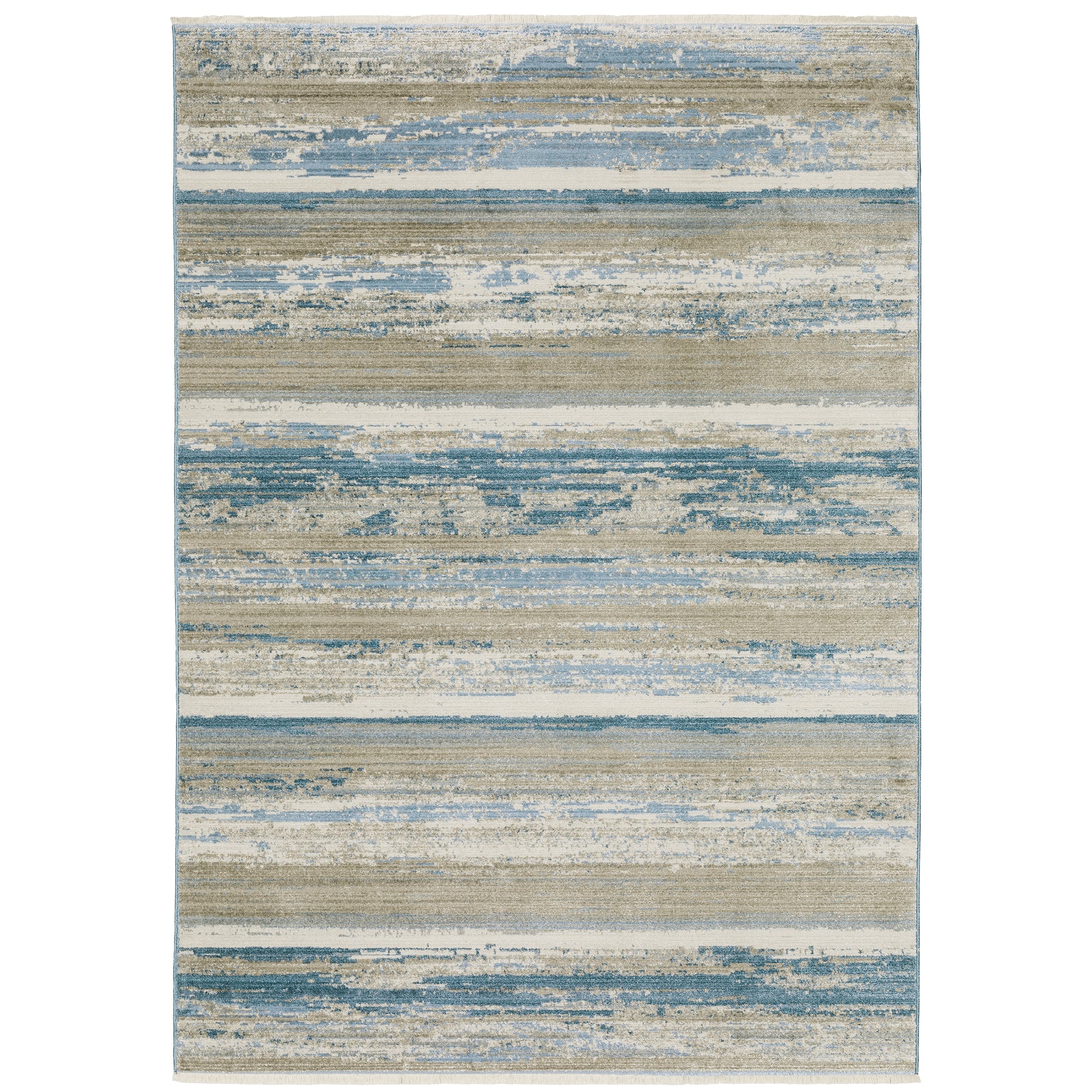 Oriental Weavers Bauer  Blue Beige Modern & Contemporary