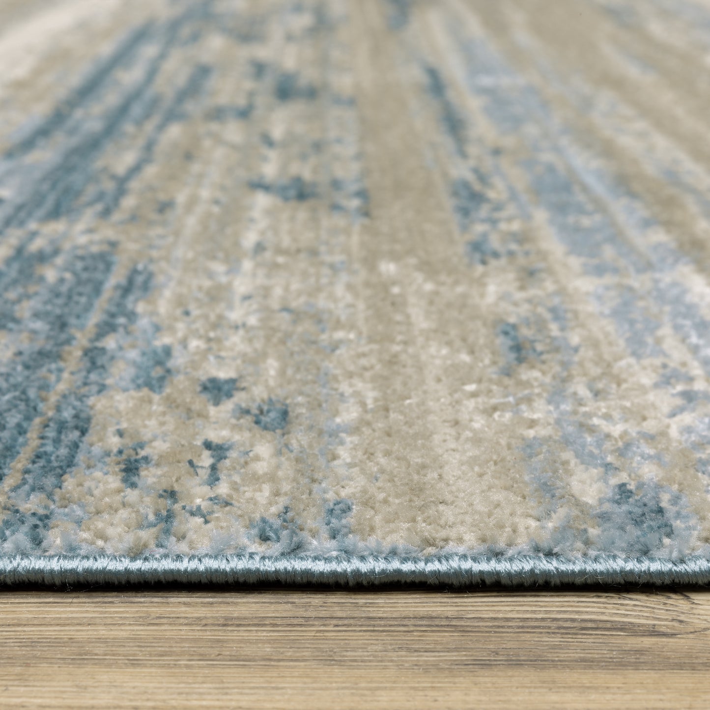 Oriental Weavers Bauer  Blue Beige Modern & Contemporary