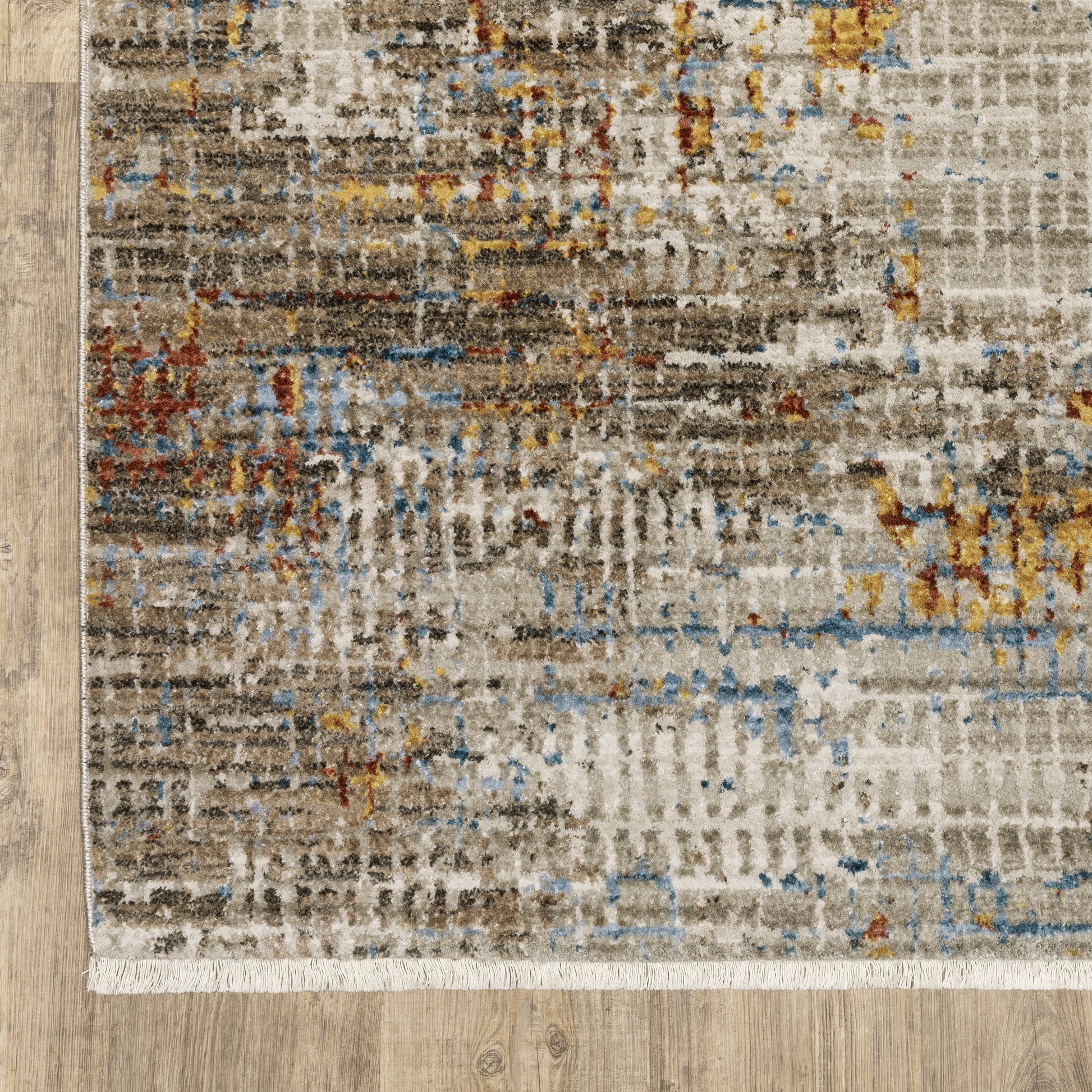 Oriental Weavers Bauer  Beige Multi Modern & Contemporary