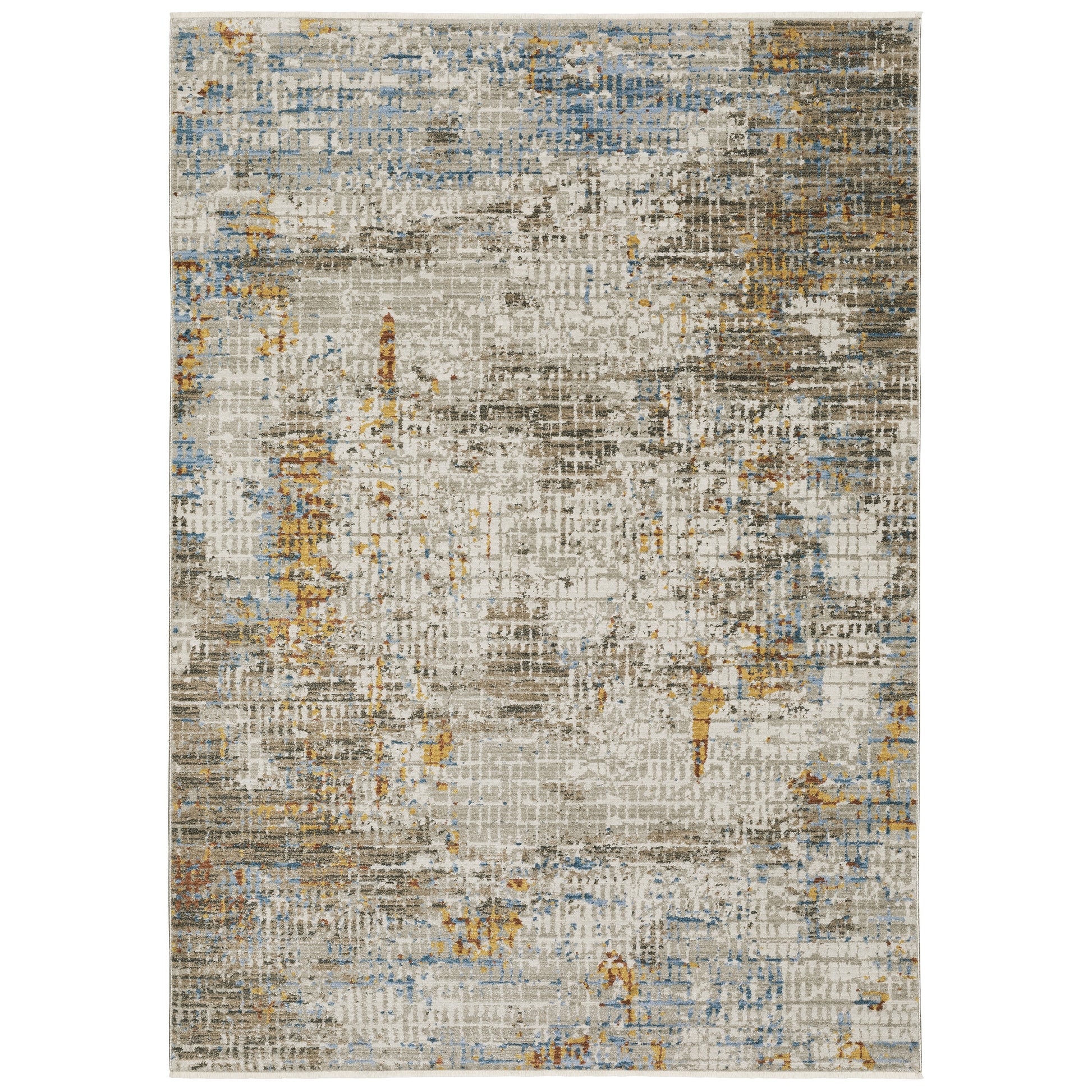 Oriental Weavers Bauer  Beige Multi Modern & Contemporary