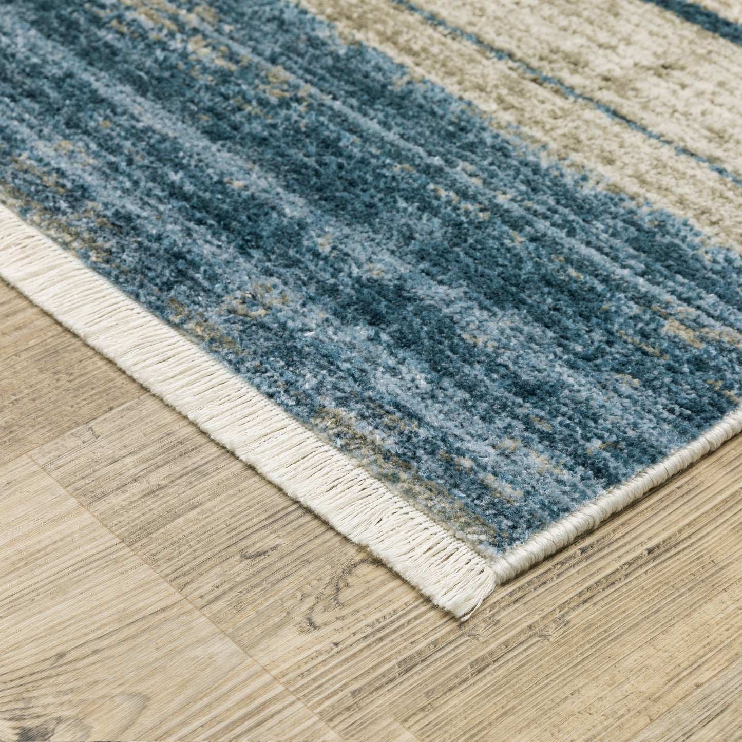 Oriental Weavers Bauer  Blue Beige Modern & Contemporary