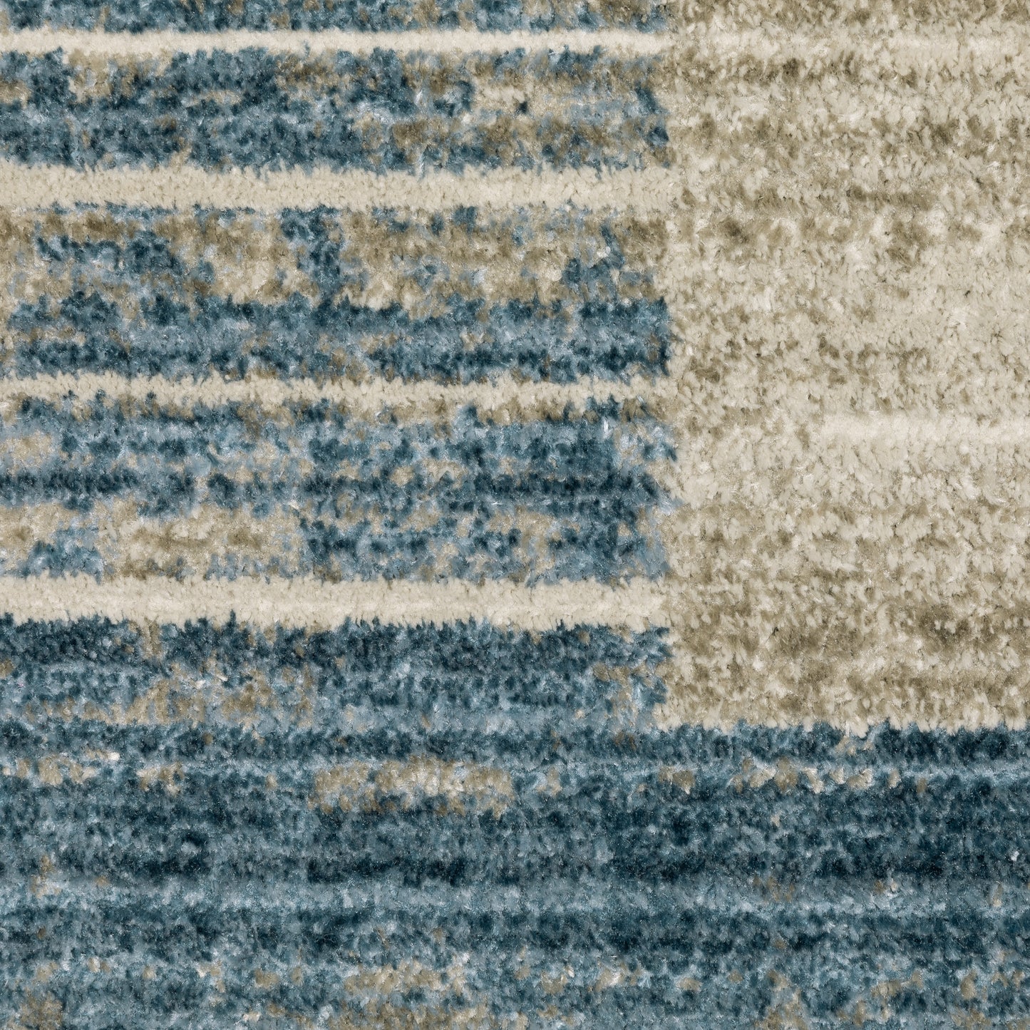 Oriental Weavers Bauer  Blue Beige Modern & Contemporary
