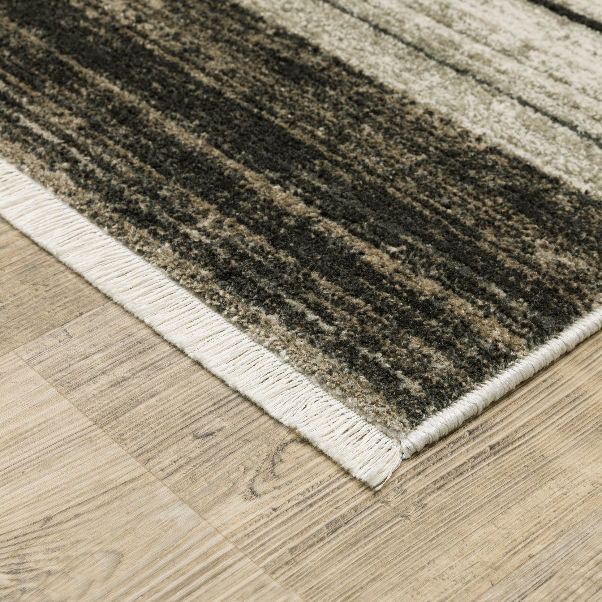 Oriental Weavers Bauer  Beige Charcoal Modern & Contemporary