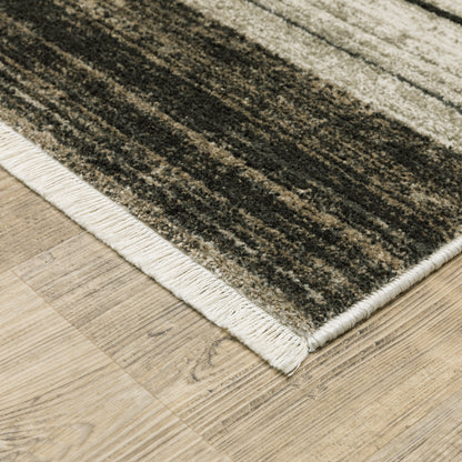 Oriental Weavers Bauer  Beige Charcoal Modern & Contemporary