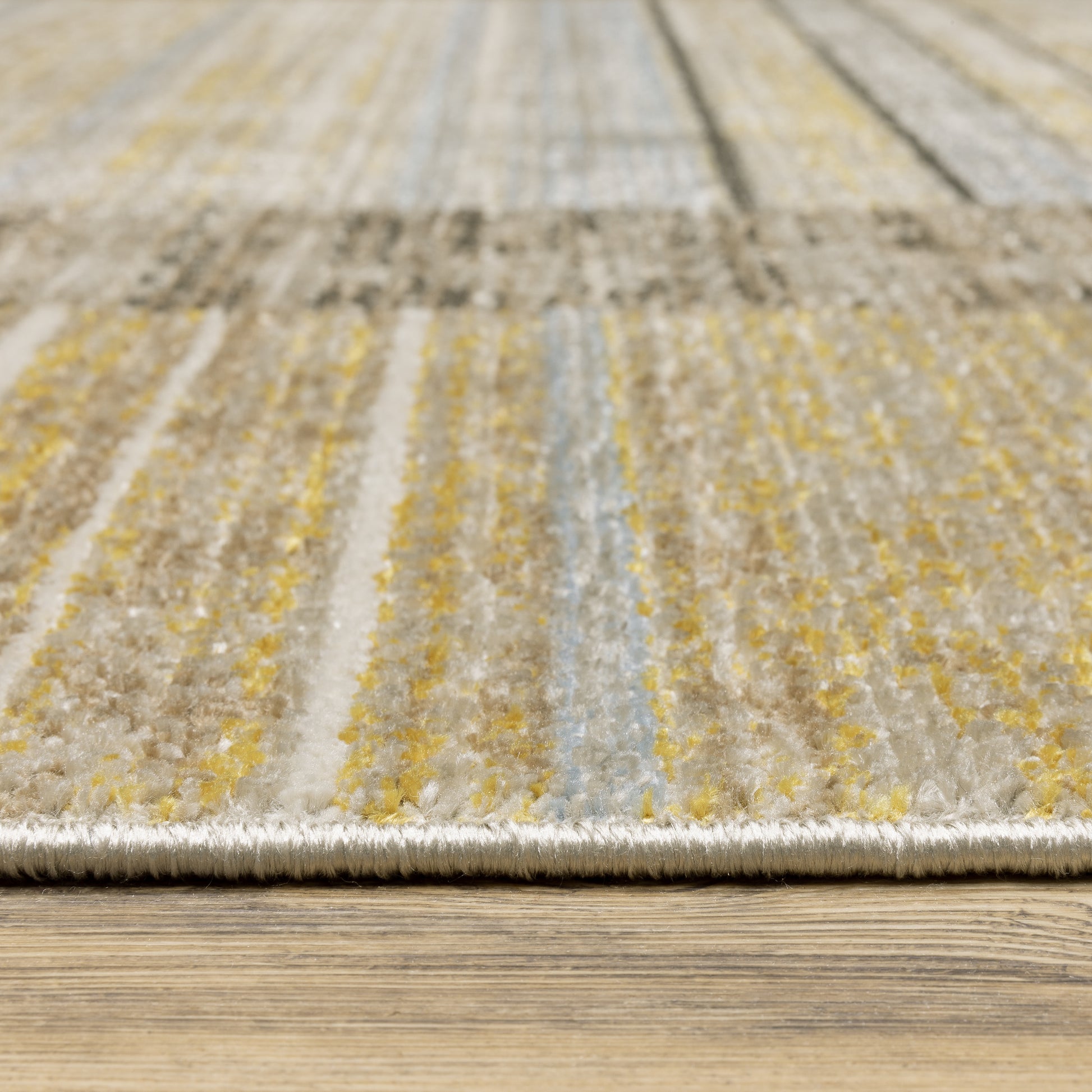 Oriental Weavers Bauer  Beige Charcoal Modern & Contemporary