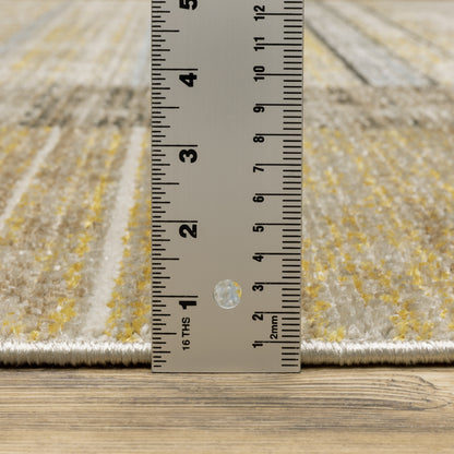 Oriental Weavers Bauer  Beige Charcoal Modern & Contemporary