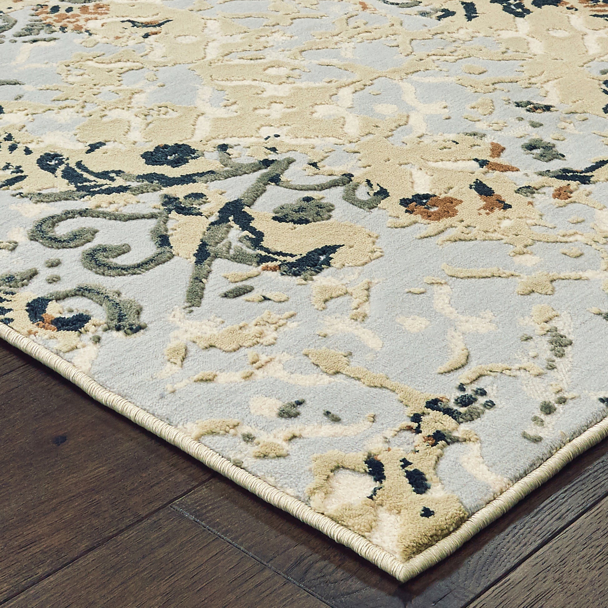 Oriental Weavers Bowen  Grey Gold Transitional