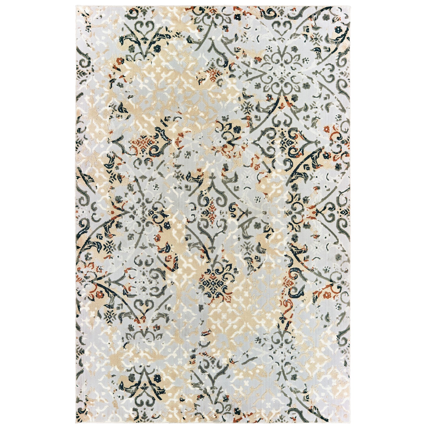 Oriental Weavers Bowen  Grey Gold Transitional