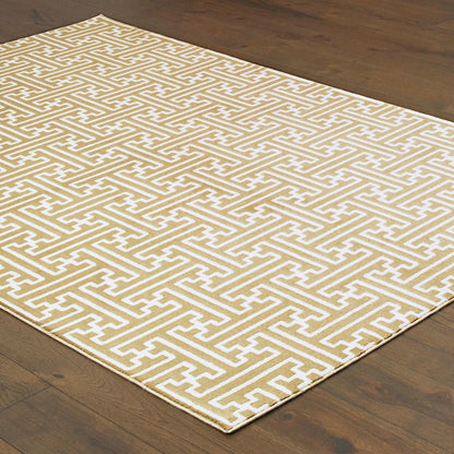 Oriental Weavers Bowen  Gold Ivory Modern & Contemporary