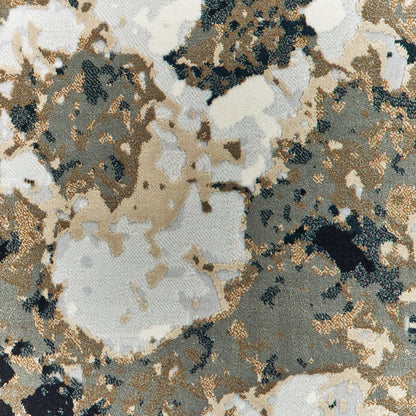 Oriental Weavers Bowen  Navy Gold Modern & Contemporary