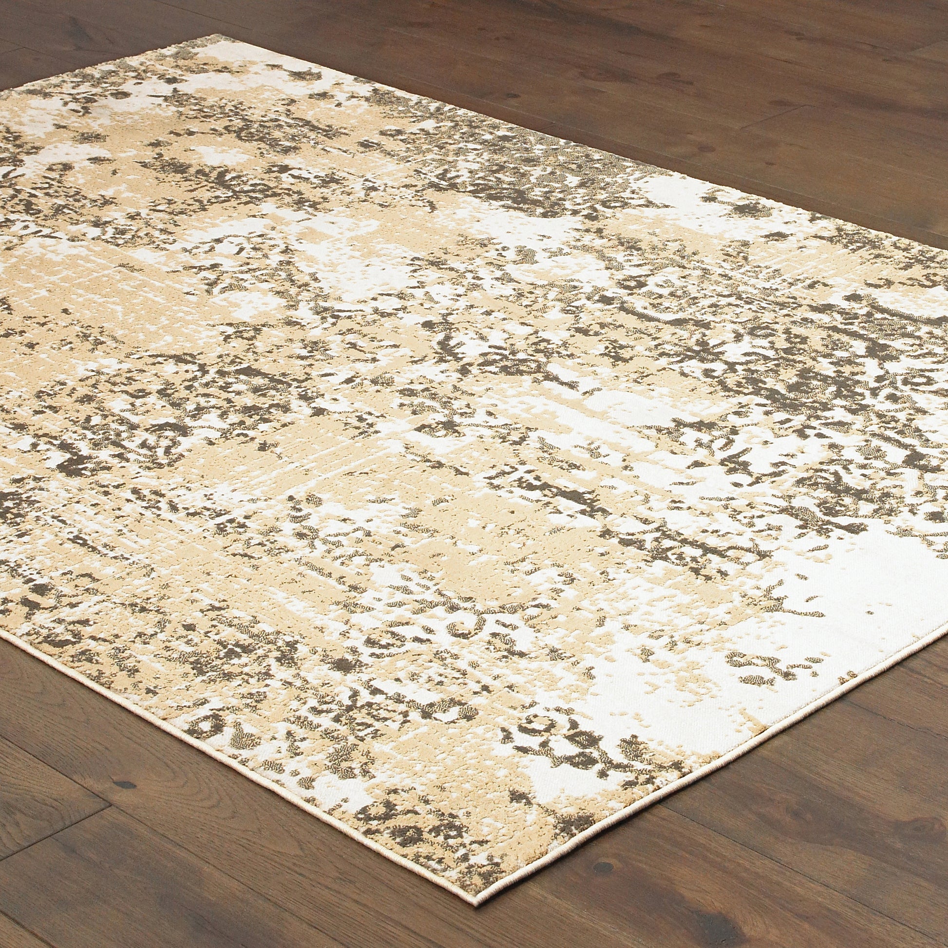 Oriental Weavers Bowen  Grey Gold Modern & Contemporary