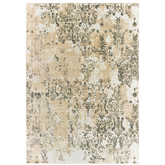Oriental Weavers Bowen  Grey Gold Modern & Contemporary