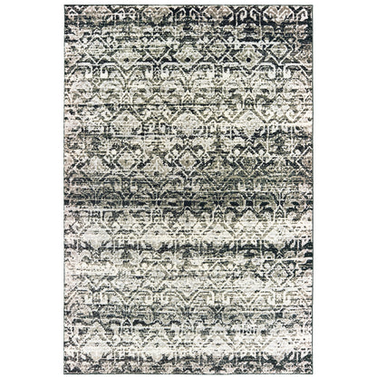 Oriental Weavers Bowen  Grey Ivory Industrial
