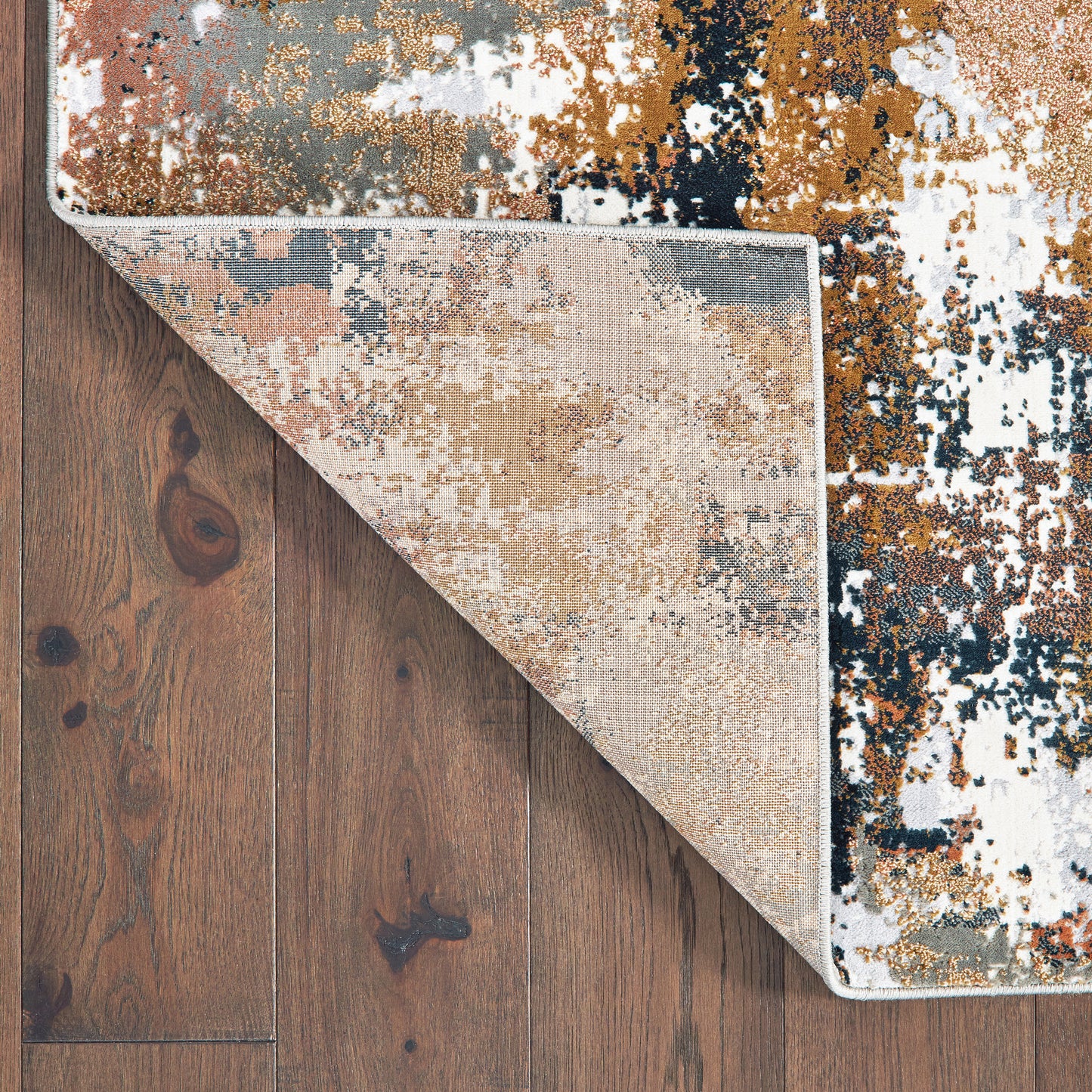 Oriental Weavers Bowen  Grey Gold Modern & Contemporary