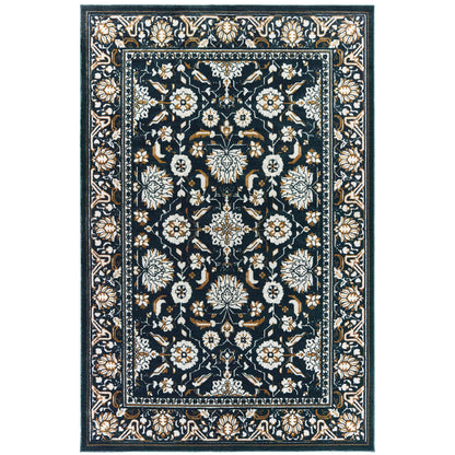 Oriental Weavers Bowen  Navy Gold Traditional