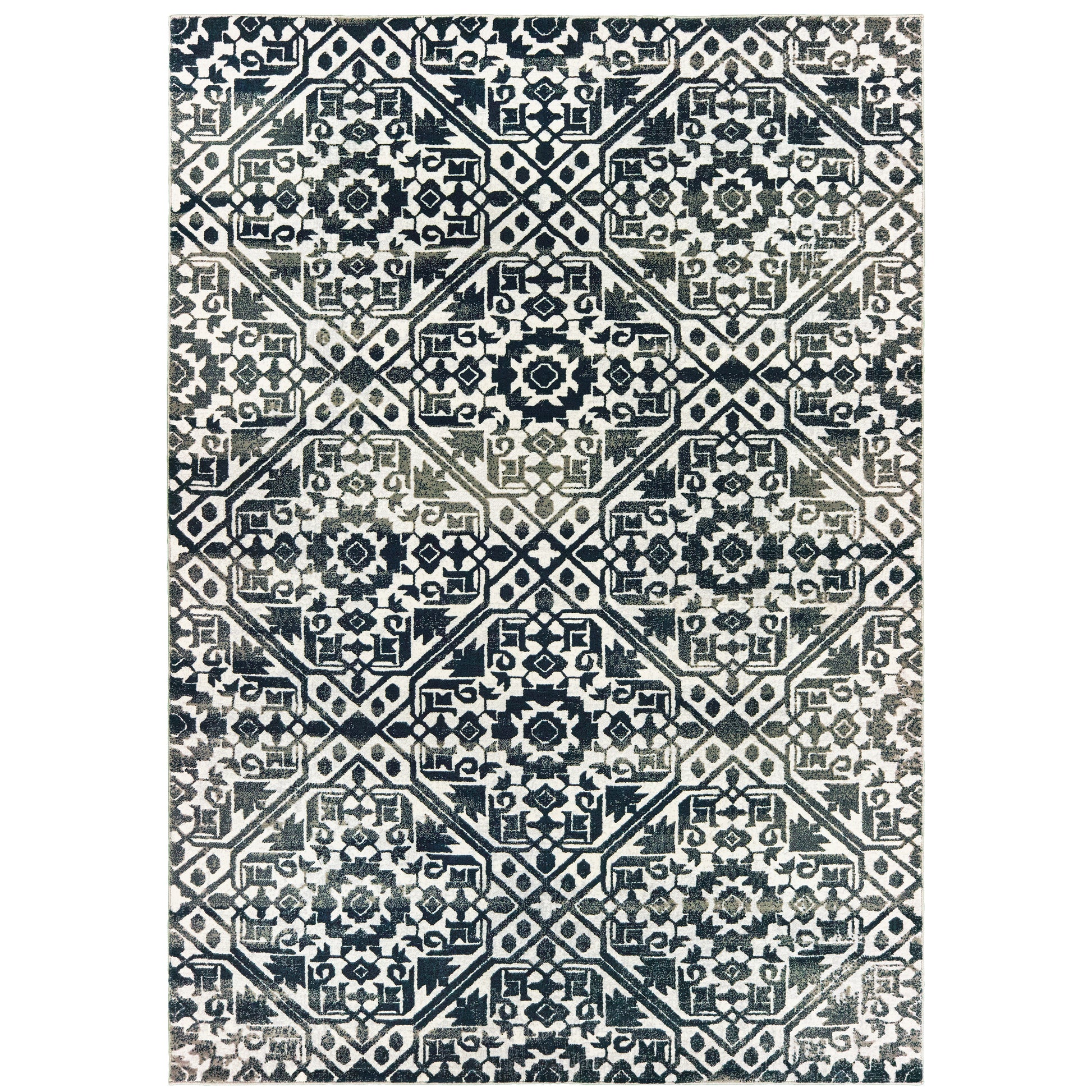 Oriental Weavers Bowen  Navy Ivory Glam