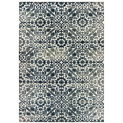Oriental Weavers Bowen  Navy Ivory Glam