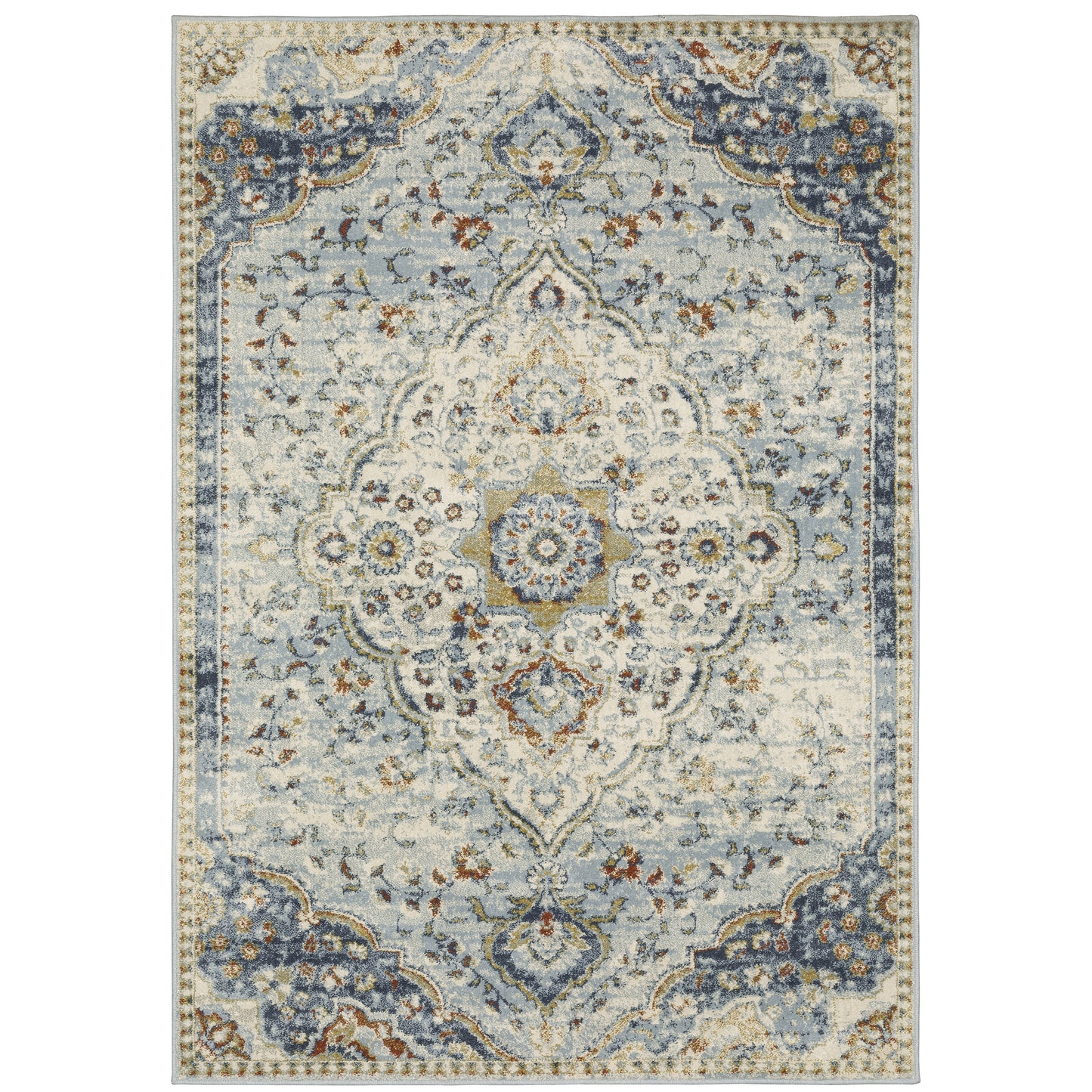Oriental Weavers Branson  Blue Multi Vintage