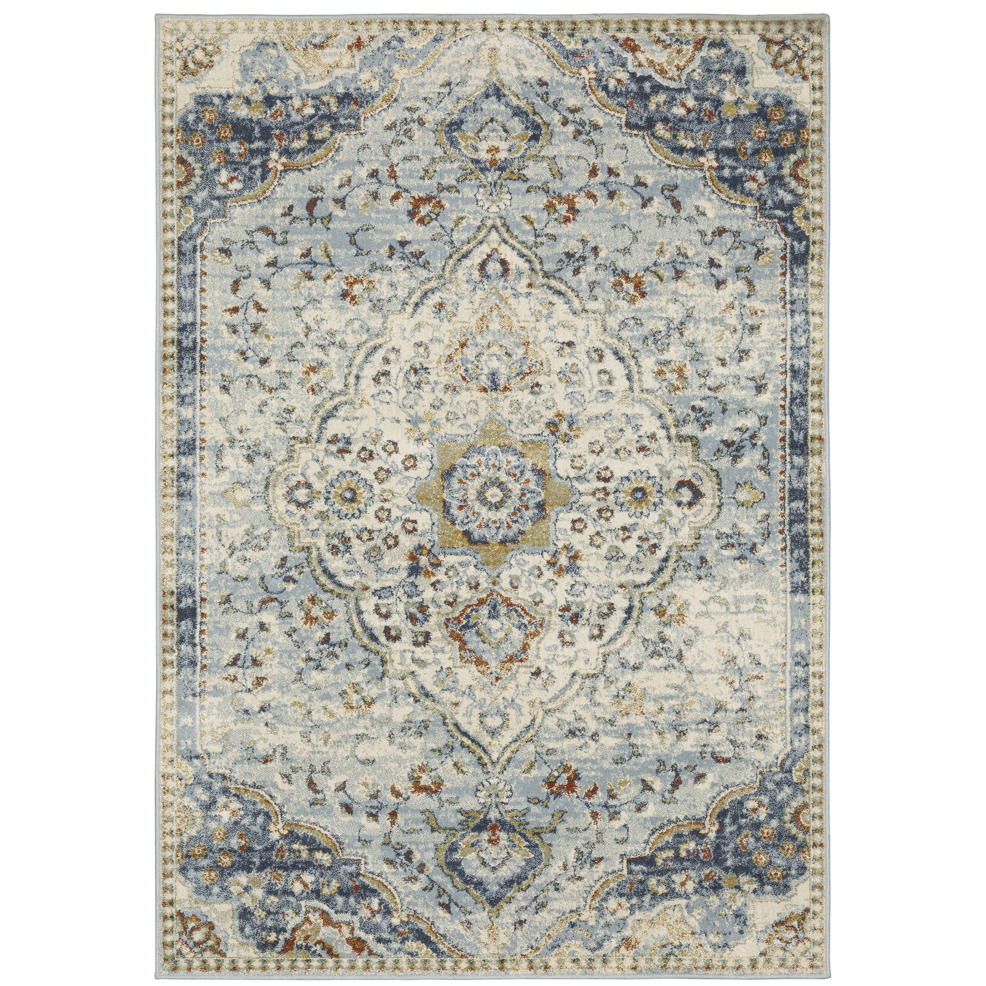 Oriental Weavers Branson  Blue Multi Vintage