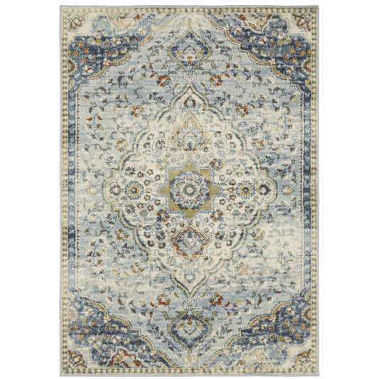 Oriental Weavers Branson  Blue Multi Vintage