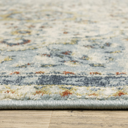 Oriental Weavers Branson  Blue Multi Vintage