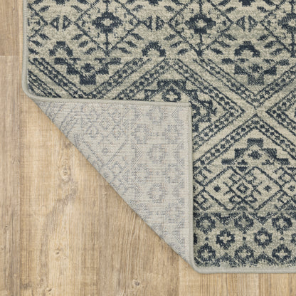 Oriental Weavers Branson  Blue Beige Tribal
