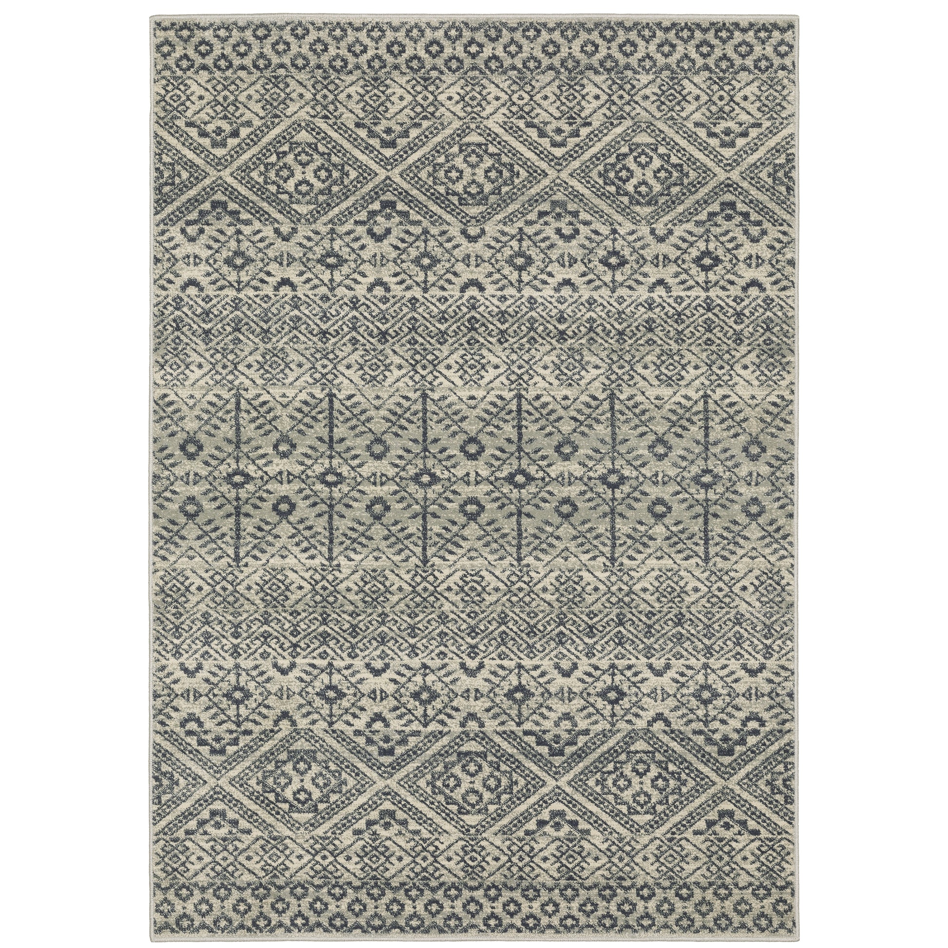 Oriental Weavers Branson  Blue Beige Tribal